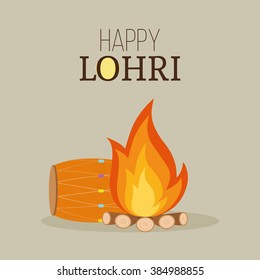 happy lohri background