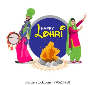 happy lohri in punjabi