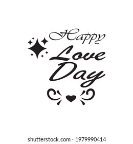 happy love day quote letters