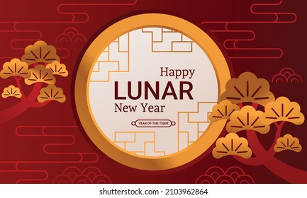 Happy Lunar New Year Background