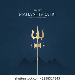 Happy Maha Shivaratri Social Media Post Design