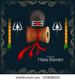Happy Maha Shivratri festival background