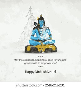 happy maha Shivratri, Hindu festival celebrated of lord shiva night