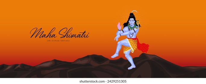 Happy Maha Shivratri | Maha Shivaratri Wishes | Happy Maha Shivratri Social Media Post | Shivratri Web Banner, Story, Print	