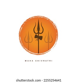 glückliche Maha Shivratri Vektorgrafik