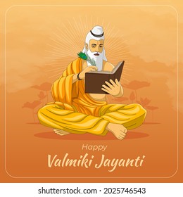 Happy Maharishi Valmiki Jayanti Greetings Card