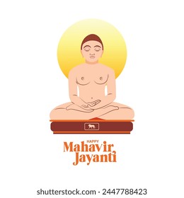 Happy Mahavir Jayanti, lord Mahavir.