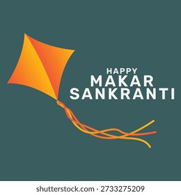 Happy makar sankranti background. Indian Hindu festival