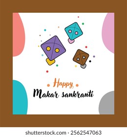 Happy Makar Sankranti: Colorful Kite Festival