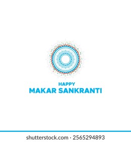 Happy Makar Sankranti Creative Social Media Post, Web Banner, Greeting, Print