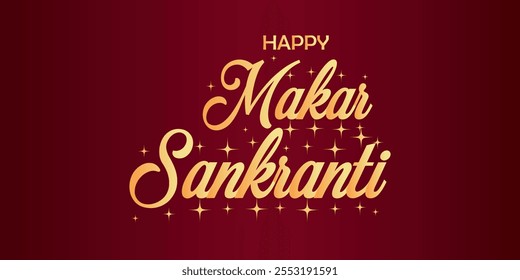 Happy Makar Sankranti Festival Background Design Template, Folheto, cartaz, banner, cartão de saudação, convite , post nas redes sociais. eps10