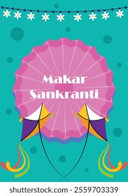 Happy Makar Sankranti festival in India