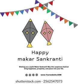 Happy Makar Sankranti: Festival of Kites, Happiness, and Prosperity