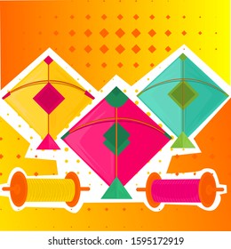 Happy Makar Sankranti or Kite Festival