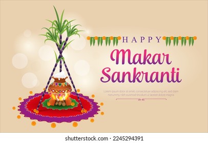 Happy Makara Sankranti - its about Indian harvest festival. its also known as Pongal. South Indian festival. 