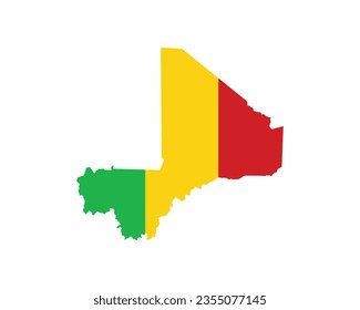Happy Mali Independence day, Mali Independence day, Mali Map flag, Mali, 22nd September, 22 September, Independence Day, National Day, National Flag, Map Flag, Typographic design Typography Vector Eps