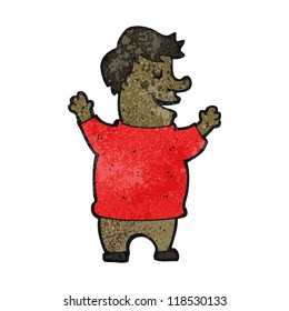 happy man cartoon