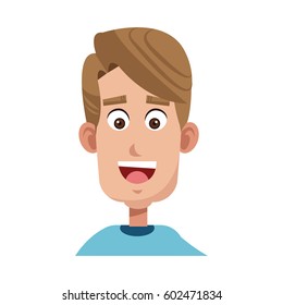 happy man cartoon