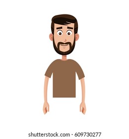 happy man cartoon