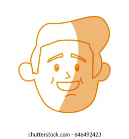 Happy man cartoon