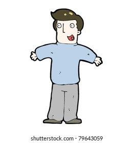 happy man cartoon