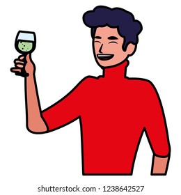 Happy man design