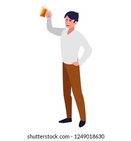 Happy man design