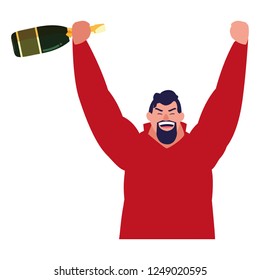 Happy man design