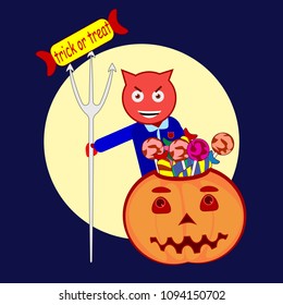 happy man of hell and candy