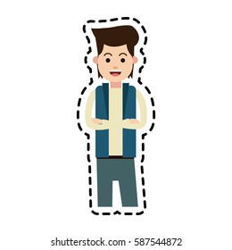 happy man icon image 