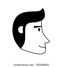 happy man  sideview icon image 