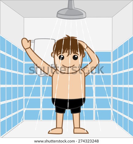 Similar – Foto Bild Männer in der Dusche schön