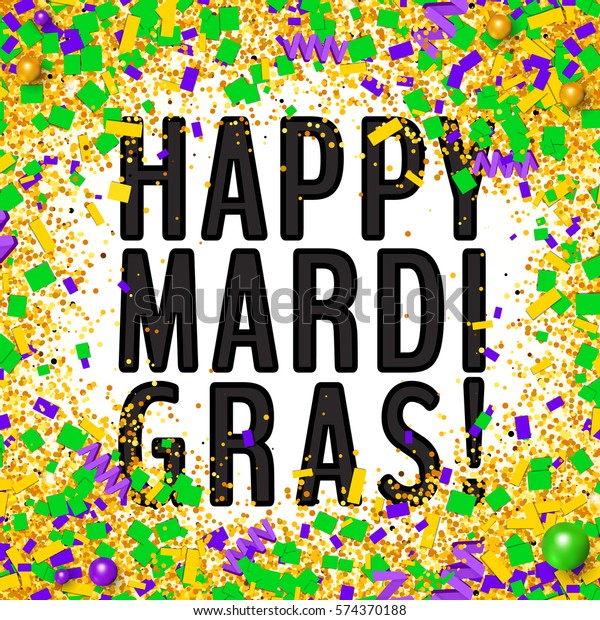 mardi gras card tee