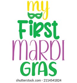 Happy mardi gras  T shirt, Happy Mardi Gras shirt print template, Typography design for shirt mug iron phone case