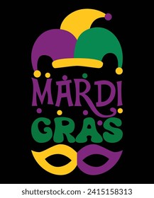  Happy Mardi Gras shirt print template, Carnival festival nola fat Tuesday new Orleans shirt design