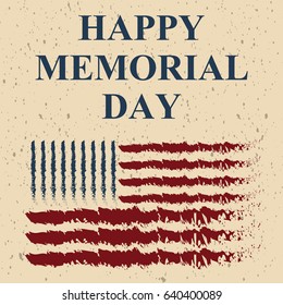 Happy Memorial Day background