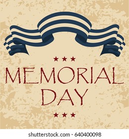 Happy Memorial Day background