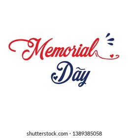 Happy Memorial Day Celebration Vector Template Design Illustration
