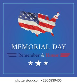 Happy memorial day post design