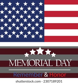 Happy memorial day post design