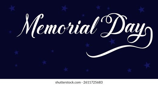 Happy Memorial Day poster, background. Remember and honor. art, Flat Vector illustration EPS10, 88