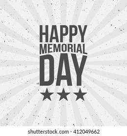 Happy Memorial Day Text
