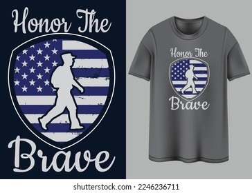 Happy Memorial day Typography T-shirt design