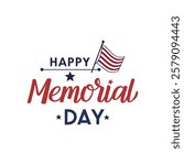 Happy Memorial Day Vector Design