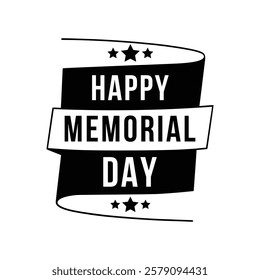 Happy Memorial Day Vector Design