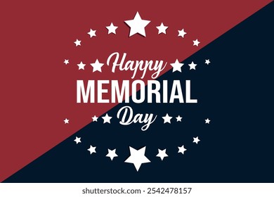 happy memorial day vector for greeting cards and more
