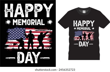 Happy memorial day,This is amazing love memorial day,t shirt design vector template. unique  t shirt design with black background.USA Memorial t shirt ready for benner,poster,pod any print,item
