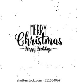 Happy merry christmas