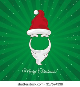happy merry christmas design, vector illustration eps10 graphic 