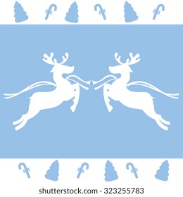 happy merry christmas design, vector illustration eps10 graphic 